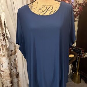 Roz & Ali Classic Blue Blouse